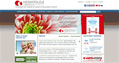 Desktop Screenshot of hematoloji.org.tr
